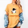 Just One More Chapter Fun Cat Coffee Reading Book Premium Tri-Blend Women's Comfort Colors T-Shirt Mustard Just One More Chapter Fun Cat Coffee Reading Book Premium Tri-Blend Women's Comfort Colors T-Shirt Mustard