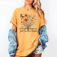 Just One More Chapter Open Book Flowers Women's Comfort Colors T-Shirt Mustard Just One More Chapter Open Book Flowers Women's Comfort Colors T-Shirt Mustard