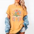Just One More Chapter Reading Book Lover Women's Comfort Colors T-Shirt Mustard