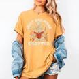 Just One More Chapter Skeleton Reading Book Lover Women's Comfort Colors T-Shirt Mustard