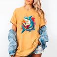 Kawaii Shark Reads Book Reading Library Book Bookworm Women's Comfort Colors T-Shirt Mustard Kawaii Shark Reads Book Reading Library Book Bookworm Women's Comfort Colors T-Shirt Mustard