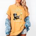 Keep The Candy I'Ll Take Books Halloween Women's Comfort Colors T-Shirt Mustard