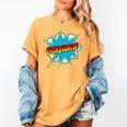 Kids Boys Benjamin Name Personalized Superhero Comic Book Women's Comfort Colors T-Shirt Mustard Kids Boys Benjamin Name Personalized Superhero Comic Book Women's Comfort Colors T-Shirt Mustard