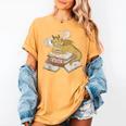 Be Kind Stay Weird Read Books Cute Dragon Women's Comfort Colors T-Shirt Mustard
