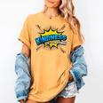 Kindness Is My Superpower Retro Comic Book T-Shirt Women's Comfort Colors T-Shirt Mustard