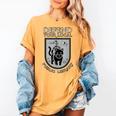 Knight Cat Defend Your Public Library Book Lover Women's Comfort Colors T-Shirt Mustard Knight Cat Defend Your Public Library Book Lover Women's Comfort Colors T-Shirt Mustard