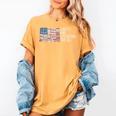 Liberty And Literature For All Reading USA Book Lover Women's Comfort Colors T-Shirt Mustard