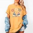Librarian 4th July Book Lover Bookworm Patriotic Books Women's Comfort Colors T-Shirt Mustard