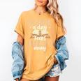 Librarian A Book A Day For Book Lover Reading Library Women's Comfort Colors T-Shirt Mustard Librarian A Book A Day For Book Lover Reading Library Women's Comfort Colors T-Shirt Mustard