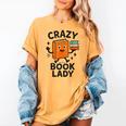 Librarian Book Reader Collector Book Worm For Women Women's Comfort Colors T-Shirt Mustard