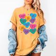 Librarian Shirt Valentines Book Worm Reading Tshirt Premium Tri-Blend Women's Comfort Colors T-Shirt Mustard