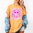 Library Book Fair Queen Vibe Groovy Tie Dye School Reading Women's Comfort Colors T-Shirt Mustard Library Book Fair Queen Vibe Groovy Tie Dye School Reading Women's Comfort Colors T-Shirt Mustard