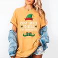 Most Likely To Read A Book Matching Christmas Elf Women's Comfort Colors T-Shirt Mustard Most Likely To Read A Book Matching Christmas Elf Women's Comfort Colors T-Shirt Mustard