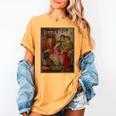 Little Women Book Cover Women's Comfort Colors T-Shirt Mustard Little Women Book Cover Women's Comfort Colors T-Shirt Mustard