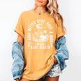 I Look Better Bent Over a Book Proud Smut Reader Skeleton Women's Comfort Colors T-Shirt Mustard