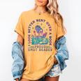 I Look Better Bent Over A Book Smut Reader Bookish Women's Comfort Colors T-Shirt Mustard I Look Better Bent Over A Book Smut Reader Bookish Women's Comfort Colors T-Shirt Mustard