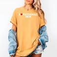 I Love Heart Fictional Men Simple Cute Reading Books Women's Comfort Colors T-Shirt Mustard