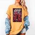 Marvel Spider-Man Eddie Brock Carnage Comic Book Cover Women's Comfort Colors T-Shirt Mustard Marvel Spider-Man Eddie Brock Carnage Comic Book Cover Women's Comfort Colors T-Shirt Mustard