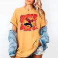 Marvel Spider-Man Peter Parker Comic Book Letter Logo Women's Comfort Colors T-Shirt Mustard