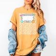 Matching Group Halloween Teacher Composition Book Notebook Women's Comfort Colors T-Shirt Mustard