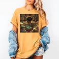 Melanin Afro Women Educated Reading Book History Girls Women's Comfort Colors T-Shirt Mustard Melanin Afro Women Educated Reading Book History Girls Women's Comfort Colors T-Shirt Mustard