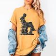 Men Pixel Art Geometric Book Human Drawing Graphic Men Women's Comfort Colors T-Shirt Mustard