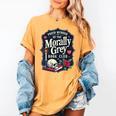 Morally Grey Merch Dark Romance Romantasy Smutty Book Lover Women's Comfort Colors T-Shirt Mustard