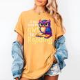 If You Need Me Owl Be Reading Book Lover Reading Bookworm Women's Comfort Colors T-Shirt Mustard