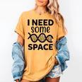 I Need Some Space Introvert Astronaut Science Women's Comfort Colors T-Shirt Mustard I Need Some Space Introvert Astronaut Science Women's Comfort Colors T-Shirt Mustard