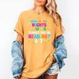 How Many Nights A Week Should You Be Reading 6-7 Book Lovers Women's Comfort Colors T-Shirt Mustard