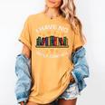 No Shelf Control Read Reading Book Librarian Men Women Kids Women's Comfort Colors T-Shirt Mustard