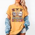 Nothing Goes Beyond Reading Rock Paper Scissors Book Women's Comfort Colors T-Shirt Mustard