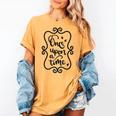 Once Upon A Time Fairytale Book Lover Reading Women's Comfort Colors T-Shirt Mustard