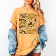 Orange Comic Book Orange Color Graphic Premium Tri-Blend Women's Comfort Colors T-Shirt Mustard