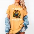 Owl I'm Retired Reading Books Is My Job Women's Comfort Colors T-Shirt Mustard Owl I'm Retired Reading Books Is My Job Women's Comfort Colors T-Shirt Mustard
