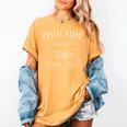 Poolside Book Club Women's Comfort Colors T-Shirt Mustard
