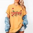 Poppy Field Wizard Of Oz Cowardly Brave Lion Book Women's Comfort Colors T-Shirt Mustard Poppy Field Wizard Of Oz Cowardly Brave Lion Book Women's Comfort Colors T-Shirt Mustard