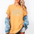 I Put My Book Down To Be Here Reader Women's Comfort Colors T-Shirt Mustard