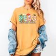 Read Banned Books Christmas Holiday Women's Comfort Colors T-Shirt Mustard Read Banned Books Christmas Holiday Women's Comfort Colors T-Shirt Mustard