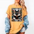 Read Banned Books Drink Coffee Fight Evil Book Reader Lovers Women's Comfort Colors T-Shirt Mustard