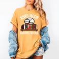 Read More Banned Books Reader Cat Lover Librarian Freedom Women's Comfort Colors T-Shirt Mustard