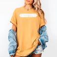 Must Read Book Quote Dubliners James Joyce Women's Comfort Colors T-Shirt Mustard