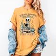 Read Books Be Kind Stay Weird Skeleton Reading Book Lover Women's Comfort Colors T-Shirt Mustard Read Books Be Kind Stay Weird Skeleton Reading Book Lover Women's Comfort Colors T-Shirt Mustard