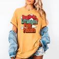 Read Books Lift Weights Fight Fascists Reading No Kings Women's Comfort Colors T-Shirt Mustard