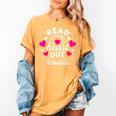 Read Your Heart Out Cute Teacher Women Book Lovers Women's Comfort Colors T-Shirt Mustard Read Your Heart Out Cute Teacher Women Book Lovers Women's Comfort Colors T-Shirt Mustard