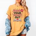 Read Your Heart Out Love Book Valentine Teacher Bookworm Women's Comfort Colors T-Shirt Mustard Read Your Heart Out Love Book Valentine Teacher Bookworm Women's Comfort Colors T-Shirt Mustard
