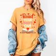Read Your Heart Out Reading Book Lover Valentine Day Women's Comfort Colors T-Shirt Mustard