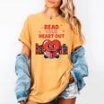 Read Your Heart Out Shirt Valentine Teacher Bookworm Lover Women's Comfort Colors T-Shirt Mustard Read Your Heart Out Shirt Valentine Teacher Bookworm Lover Women's Comfort Colors T-Shirt Mustard