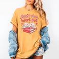 Read Your Heart Out Teacher Valentines Day Book Lover Women's Comfort Colors T-Shirt Mustard Read Your Heart Out Teacher Valentines Day Book Lover Women's Comfort Colors T-Shirt Mustard