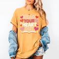 Read Your Heart Out Teacher Valentines Day Reading Book Love Women's Comfort Colors T-Shirt Mustard Read Your Heart Out Teacher Valentines Day Reading Book Love Women's Comfort Colors T-Shirt Mustard